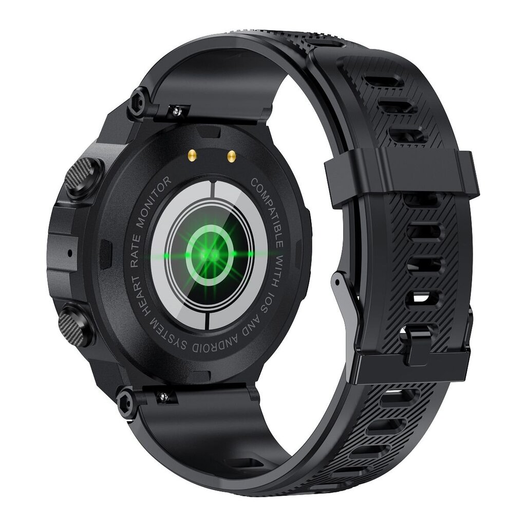 Giewont Focus SmartCall GW430-1 Carbon kaina ir informacija | Išmanieji laikrodžiai (smartwatch) | pigu.lt
