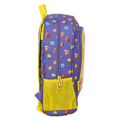 Школьный рюкзак SuperThings Guardians of Kazoom, фиолетовый / жёлтый (32 x 42 x 14 см) цена и информация | Школьные рюкзаки, спортивные сумки | pigu.lt