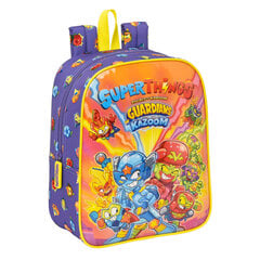 Школьный рюкзак SuperThings Guardians of Kazoom, фиолетовый / жёлтый, 22 x 27 x 10 см цена и информация | Школьные рюкзаки, спортивные сумки | pigu.lt