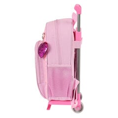 Школьный рюкзак с колесиками Na!Na!Na! Surprise Sparkles, розовый, 28 x 34 x 10 см цена и информация | Школьные рюкзаки, спортивные сумки | pigu.lt