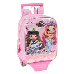 Школьный рюкзак с колесиками Na!Na!Na! Surprise Sparkles, розовый, 22 x 28 x 10 см цена и информация | Школьные рюкзаки, спортивные сумки | pigu.lt