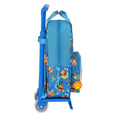 Школьный рюкзак с колесиками The Paw Patrol Friendship, синий, 20 x 28 x 8 см цена и информация | Школьные рюкзаки, спортивные сумки | pigu.lt