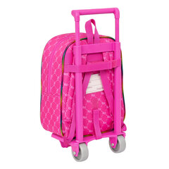 Школьный рюкзак с колесиками Rainbow High, фуксия, 22 x 28 x 10 см цена и информация | Школьные рюкзаки, спортивные сумки | pigu.lt
