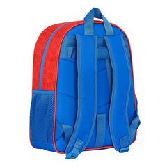 Mokyklinis krepšys Super Mario Raudona Mėlyna (32 x 38 x 12 cm) kaina ir informacija | Kuprinės mokyklai, sportiniai maišeliai | pigu.lt
