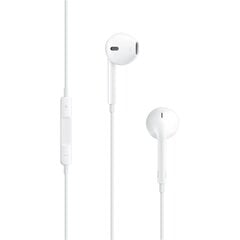 Laidinės "Apple EarPods" ausinės su nuotolinio valdymo pultu MNHF2ZM/A, baltos spalvos kaina ir informacija | Ausinės | pigu.lt