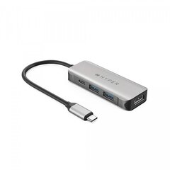 HyperDrive Hyper HD 4-in-1 USB-C HUB / HDMI / PD 100W / USB-A kaina ir informacija | Adapteriai, USB šakotuvai | pigu.lt