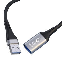 XO extension cable NB220 USB 3.0 black 2 м цена и информация | Кабели для телефонов | pigu.lt