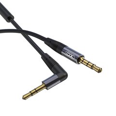 XO cable audio NB-R205 jack 3,5mm - jack 3,5 мм 1,0 м black цена и информация | Кабели для телефонов | pigu.lt