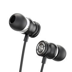 XO wired earphones EP56 USB-C black цена и информация | Наушники | pigu.lt