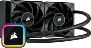 Corsair iCUE H100i RGB Elite kaina ir informacija | Procesorių aušintuvai | pigu.lt