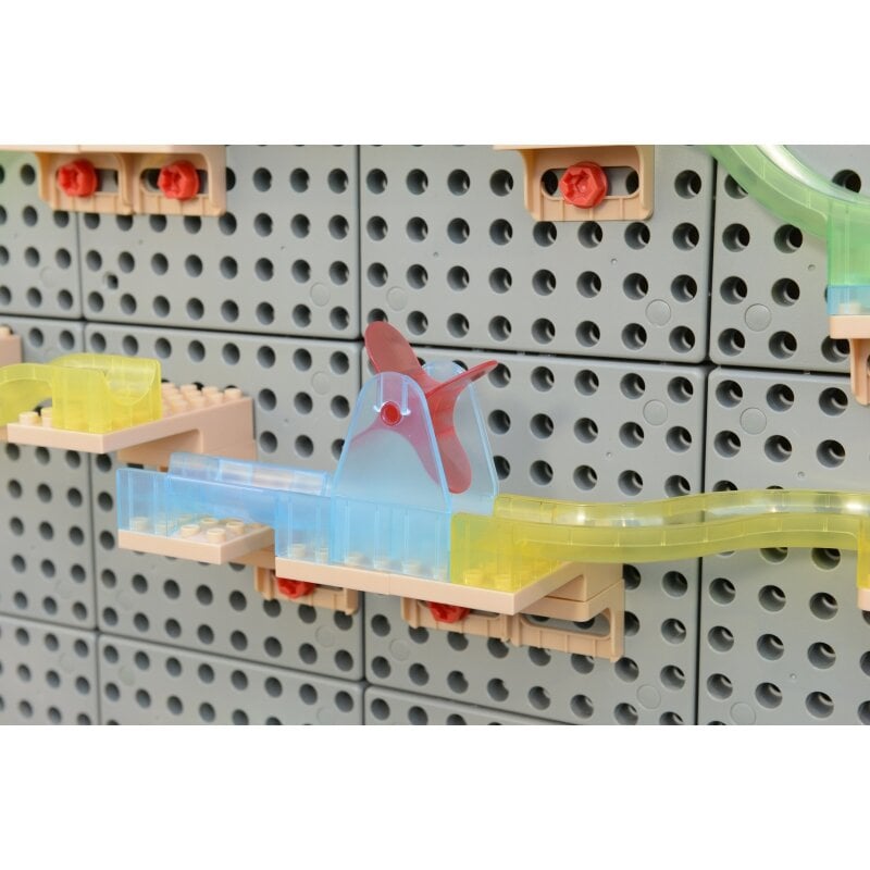 Medinės lentos Stem priedai - Kamuoliukų takelis, 120 elementų kaina ir informacija | Lavinamieji žaislai | pigu.lt