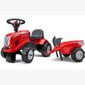 Paspiriamas traktorius su priekaba - Falk, raudonas цена и информация | Žaislai kūdikiams | pigu.lt