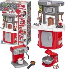 Vaikiška virtuvė - Ecoiffier, 80x60x53 cm, raudona kaina ir informacija | Žaislai mergaitėms | pigu.lt