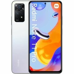 Xiaomi Redmi Note 11 Pro, 128 GB, Dual SIM, Polar White kaina ir informacija | Mobilieji telefonai | pigu.lt