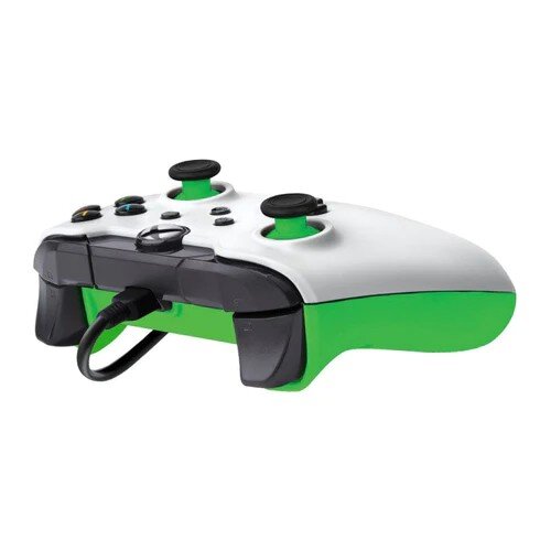 PDP Wired Controller – Neon White цена и информация | Žaidimų pultai  | pigu.lt