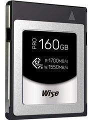Wise CFexpress 160GB kaina ir informacija | Atminties kortelės telefonams | pigu.lt