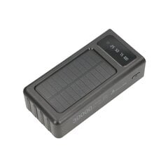 Внешний аккумулятор Extralink Solar EPB-093 30000 мАч / 4 x USB черный цена и информация | Зарядные устройства Power bank | pigu.lt