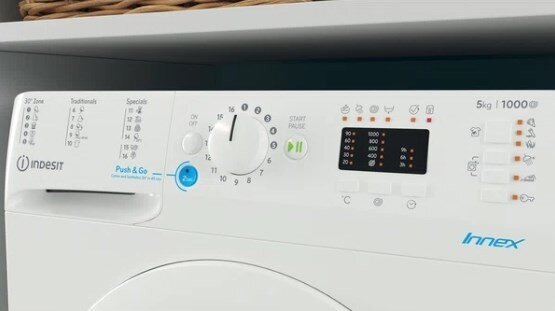 INDESIT BWSA 61251 W kaina ir informacija | Skalbimo mašinos | pigu.lt