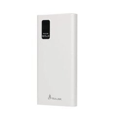 Extralink powerbank EPB-067B 10000mAh fast charging white цена и информация | Зарядные устройства Power bank | pigu.lt