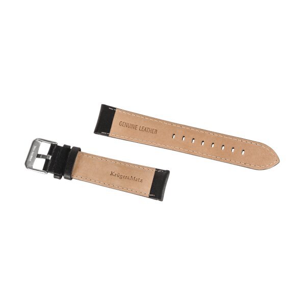 Kruger&Matz Leather Watch Band kaina ir informacija | Išmaniųjų laikrodžių ir apyrankių priedai | pigu.lt