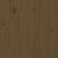 Lovos rėmas, medaus rudas, 120x190cm, mediena, dvivietis kaina ir informacija | Lovos | pigu.lt
