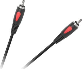 Cabletech, 1RCA-1RCA, 0.5 m kaina ir informacija | Kabeliai ir laidai | pigu.lt