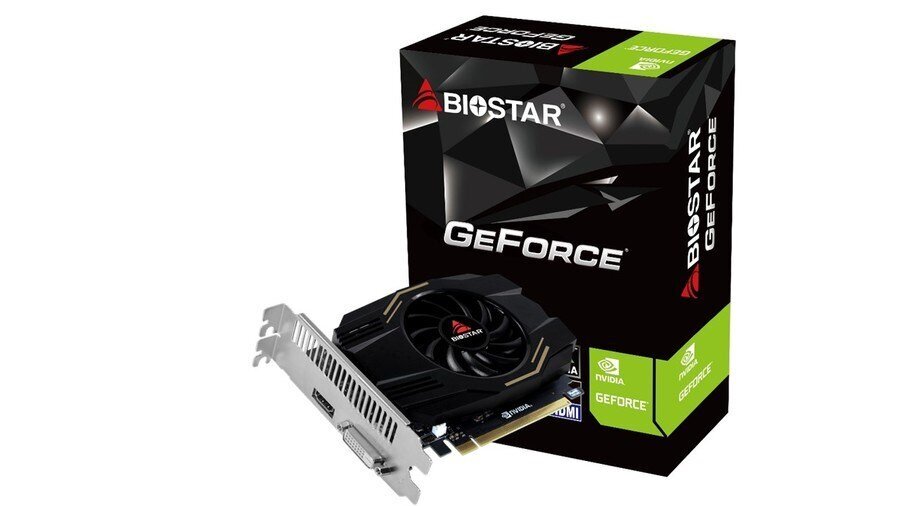 Biostar GeForce GT1030 (VN1034TB46) цена и информация | Vaizdo plokštės (GPU) | pigu.lt