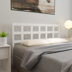 Изголовье кровати, 165,5x4x100 см, белое  цена и информация | Кровати | pigu.lt
