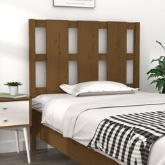 Изголовье кровати, 105,5x4x100 см, коричневое цена и информация | Кровати | pigu.lt