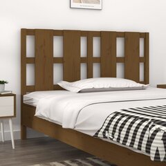 Изголовье кровати, 140,5x4x100 см, коричневое цена и информация | Кровати | pigu.lt