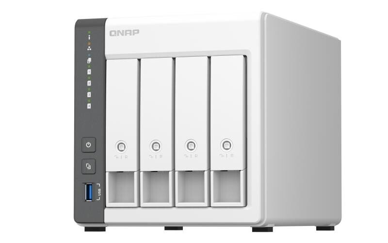 QNAP NAS TS-433-4G TS4334G (TS-433-4G) kaina ir informacija | Vidiniai kietieji diskai (HDD, SSD, Hybrid) | pigu.lt