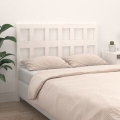 Изголовье кровати, 205,5x4x100 см, белое  цена и информация | Кровати | pigu.lt