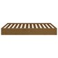 Lovos rėmas, medaus rudas, 135x190cm, mediena, dvivietis цена и информация | Lovos | pigu.lt