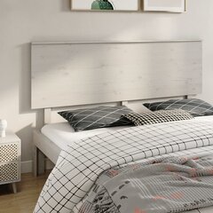 Изголовье кровати, 184x6x82,5 см, белое  цена и информация | Кровати | pigu.lt