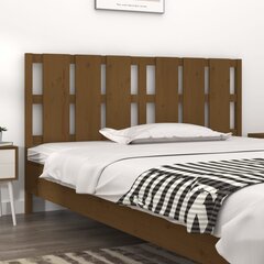 Изголовье кровати, 185,5x4x100 см, коричневое цена и информация | Кровати | pigu.lt