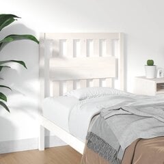 Изголовье кровати, 80,5x4x100 см, белое  цена и информация | Кровати | pigu.lt