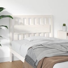 Изголовье кровати, 105,5x4x100 см, белое  цена и информация | Кровати | pigu.lt
