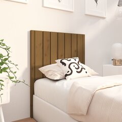 Изголовье кровати, 80,5x4x100 см, коричневое цена и информация | Кровати | pigu.lt