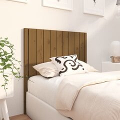 Изголовье кровати, 95,5x4x100 см, коричневое цена и информация | Кровати | pigu.lt