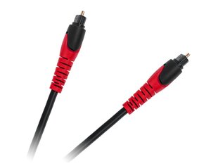 Cabletech toslink, 1.5 m kaina ir informacija | Kabeliai ir laidai | pigu.lt