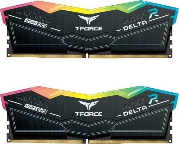 Team Group T-Force Delta RGB, 32GB (2x16GB), DDR5, 6200MHz kaina ir informacija | Operatyvioji atmintis (RAM) | pigu.lt