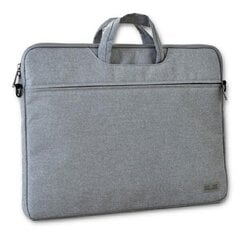 Beline torba na laptop 16" szara|gray цена и информация | Рюкзаки, сумки, чехлы для компьютеров | pigu.lt