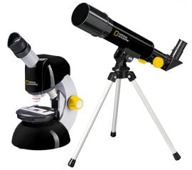 Teleskopo ir mikroskopo rinkinys NATIONAL GEORAPHIC kaina ir informacija | Teleskopai ir mikroskopai | pigu.lt