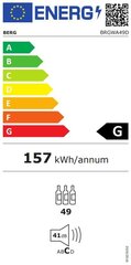 Berg BRGWA49D kaina ir informacija | Vyno šaldytuvai | pigu.lt