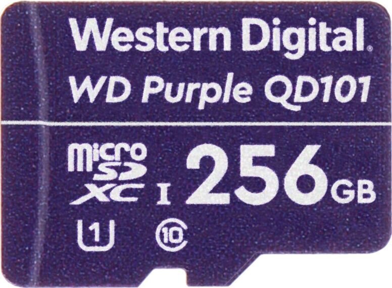 Western Digital SD-MICRO-10/256-WD kaina ir informacija | Atminties kortelės fotoaparatams, kameroms | pigu.lt