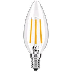 LED lemputė High Lumen 4W B35 E14 2.7K FL AVIDE kaina ir informacija | Elektros lemputės | pigu.lt