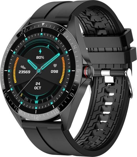 Kumi GW16T Black kaina ir informacija | Išmanieji laikrodžiai (smartwatch) | pigu.lt