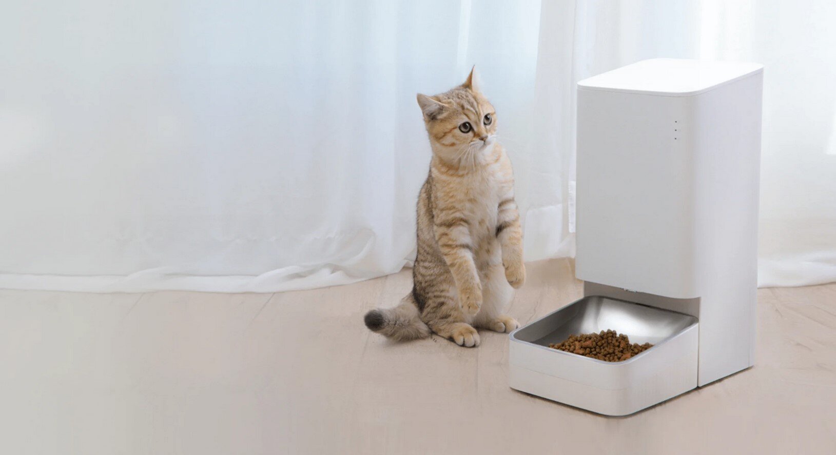 Gyvūnų maisto dozatorius Xiaomi Smart Pet Food Feeder цена и информация | Dubenėliai, dėžės maistui | pigu.lt