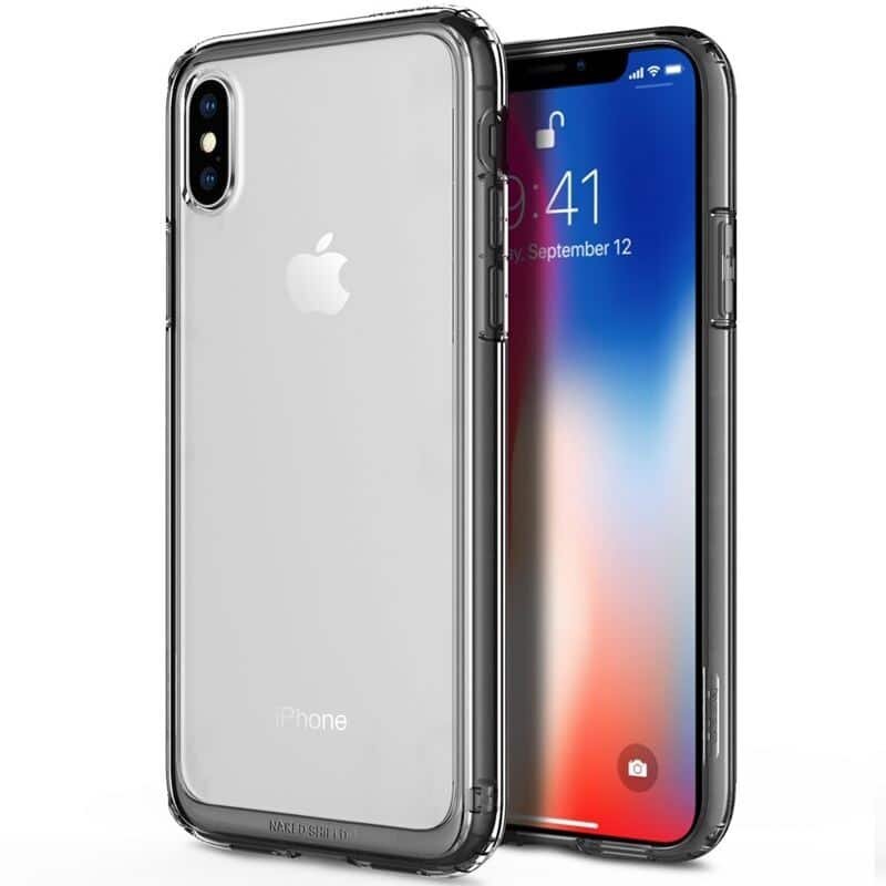 Obliq Naked Shield skirtas iPhone Xs / X, juodas kaina ir informacija | Telefono dėklai | pigu.lt