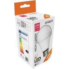 LED lemputė 9,5W A60 E27 AVIDE kaina ir informacija | Elektros lemputės | pigu.lt